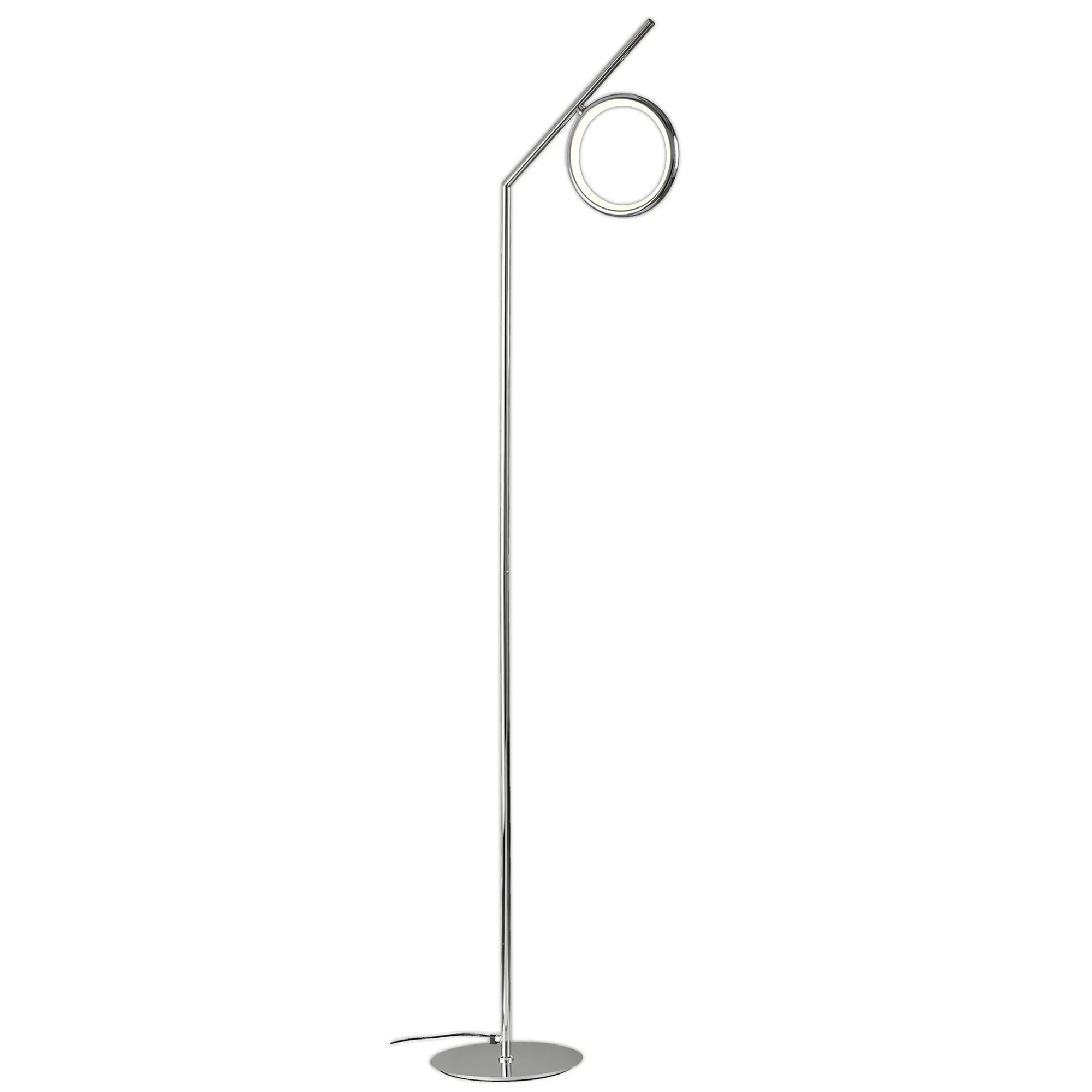 M6597  Olimpia Floor Lamp 12W LED Polished Chrome